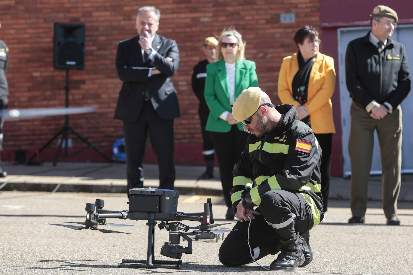 La Secretaria De Estado De Defensa Presenta La Unidad De Drones De La